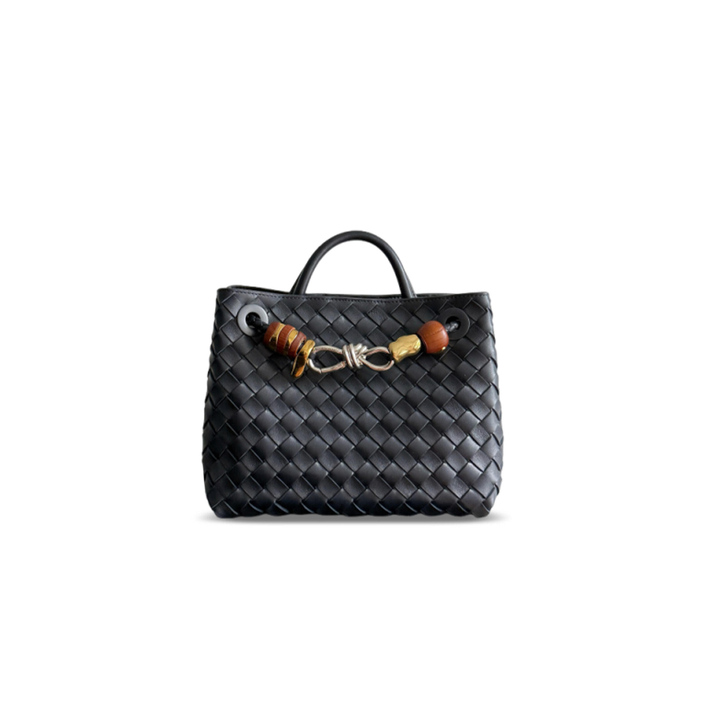 BOTTEGA VENETA SMALL ANDIAMO SPACE BLUE 743568 (25*22*10.5cm)